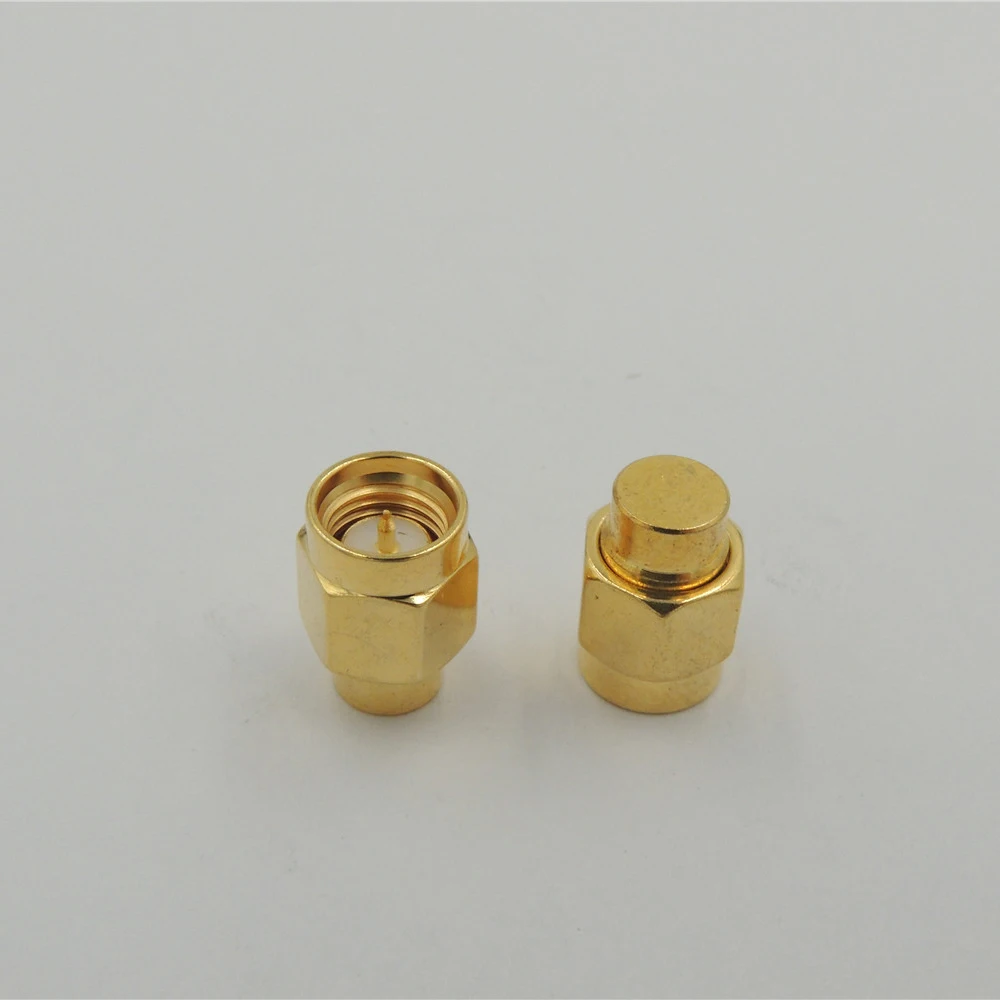 4pcs Gold plated 50 OHM RF Coaxial Matched Termination LOADS SMA male connector