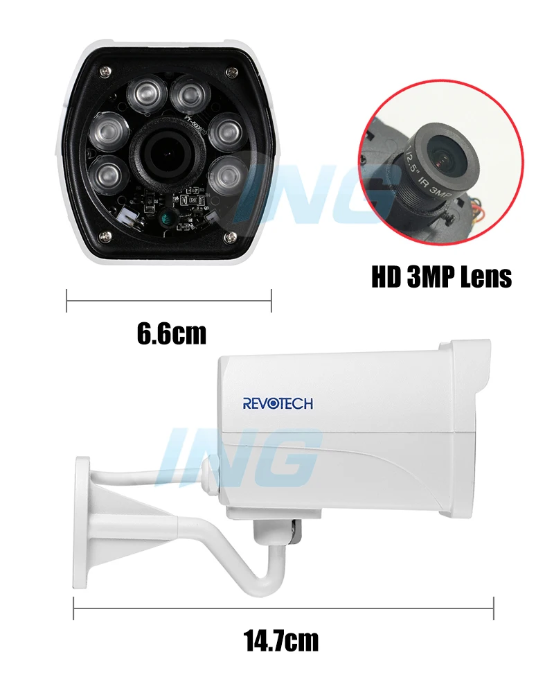 4CH 1080P CCTV IP Camera System Kit 8 Channel HD NVR 4PCS Waterproof 1920x1080P 2.0MP Bullet Security Surveillance on.4CH 1080P Комплект системы CCTV IP-камеры 8-канальный HD NVR 4 шт. Водонепроницаемые 1920x1080P 2.0MP пулевидные устройства безопасности 
