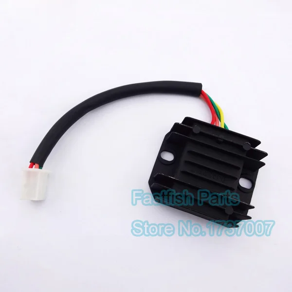 Выпрямитель с 4 проводами и кабелем регулятор напряжения для GY6 150cc 200cc 250cc