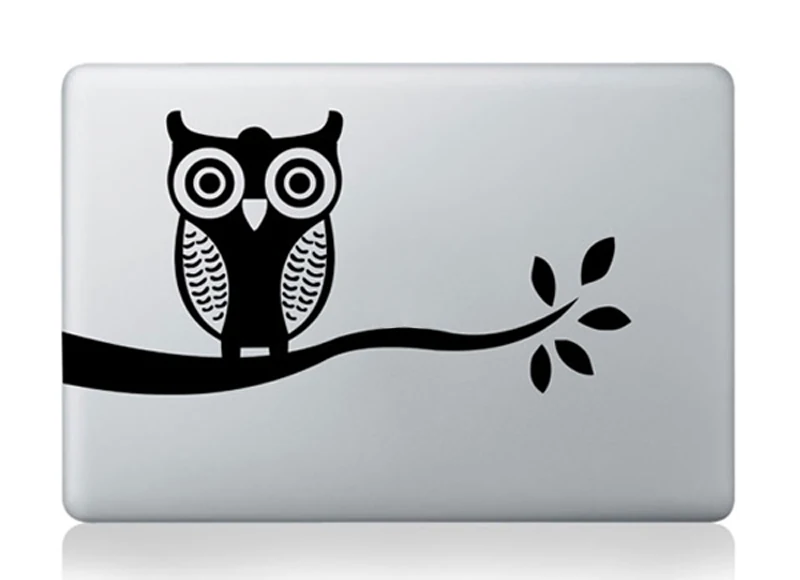Черная частичная наклейка на ноутбук для Mac book Pro Air retina 13 15 11 дюймов, Виниловая наклейка на ноутбук для MAC book, чехол