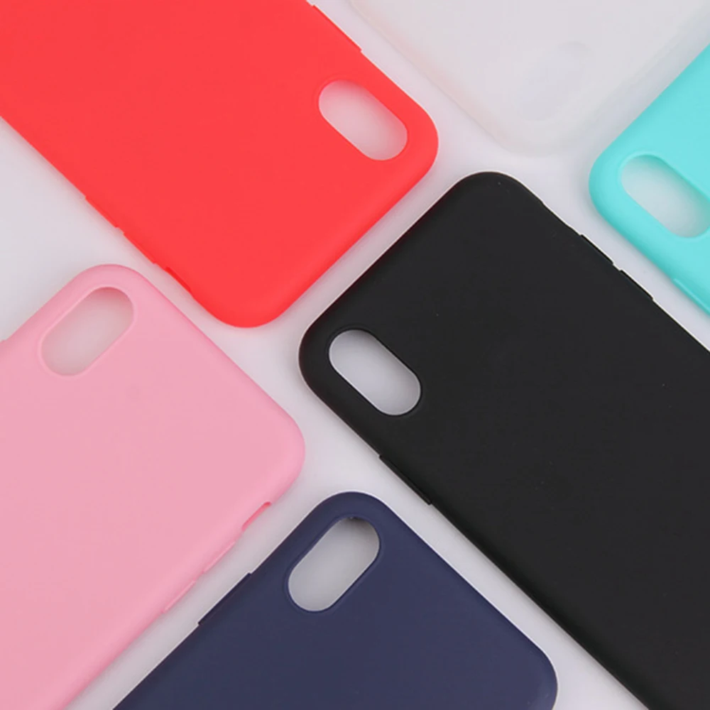 Противоударный чехол ярких цветов для iPhone X XR XS Max 6s 6 7 8 6S Plus мягкий силиконовый |