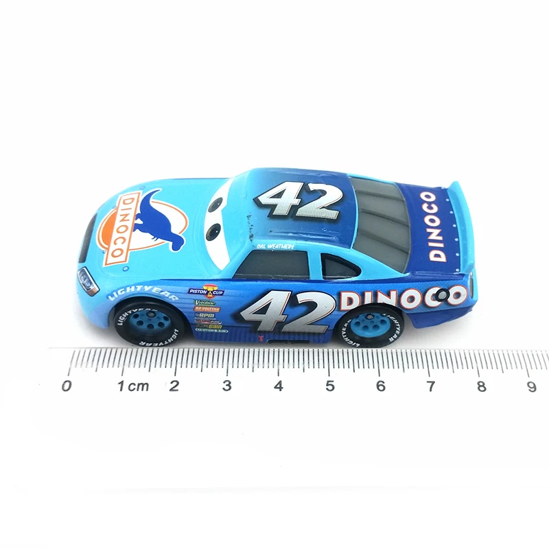 Disney Pixar Cars 3 No.42 Cal Weathers Metal Diecast Toy Car 1:55 Loose Brand New в наличии и бесплатная