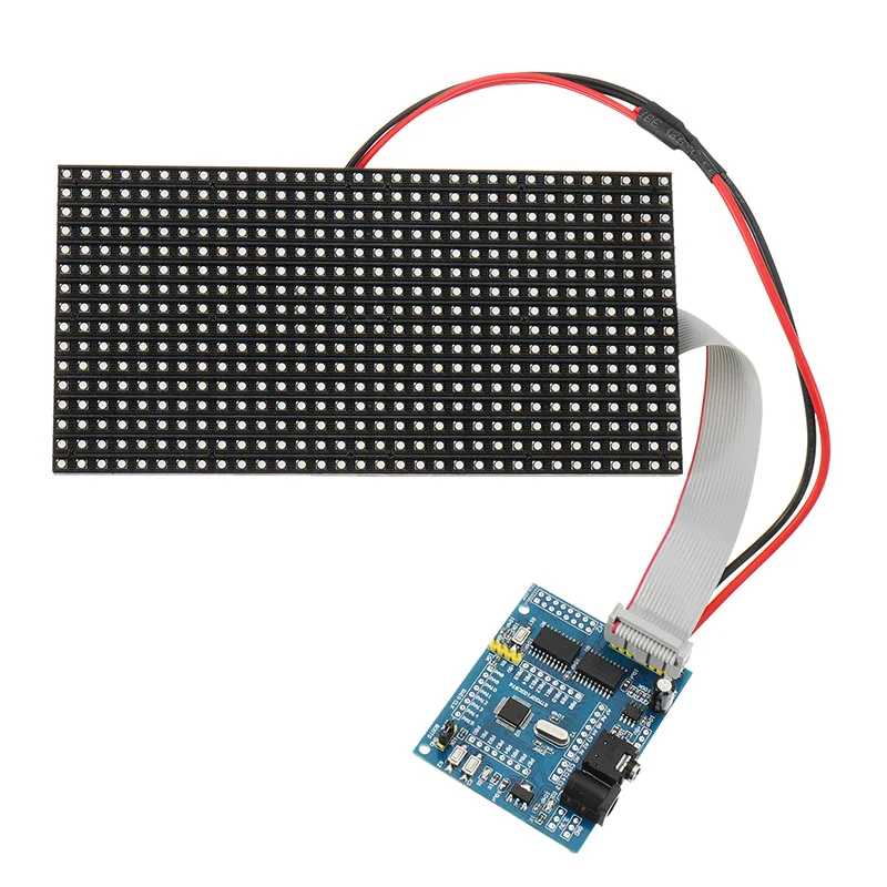 Светодиодный дисплей с цветным музыкальным спектром 16x32 STM32|board board|board ledboard color |