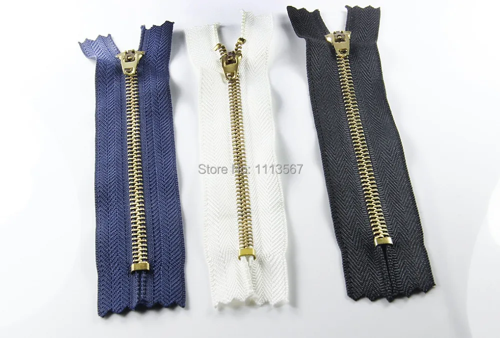 оптовая 100 шт нейлона и металла застежка-молния швейные для дёинсы 5 дюймов z22 | Дом