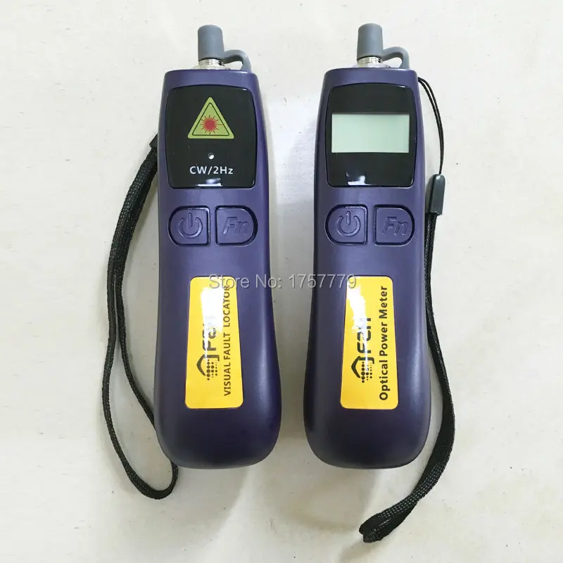 

Волоконный комплект инструментов для работы с оптическим кабелем FTTH с оптическим измерителем мощности 10 мВт Визуальный дефектоскоп