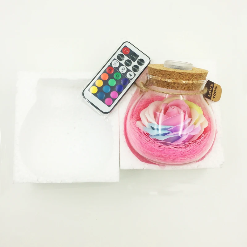 RGB лампа Светодиодная диммер в виде Розы 16 цветов|bulbs rose|dimmer lampdimmer led bulbs |
