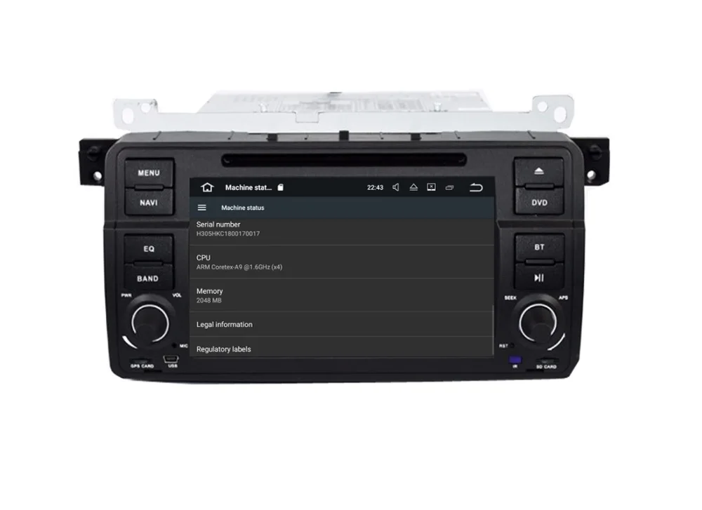 Бесплатная доставка четырехъядерный Android 7 1 автомобильный DVD gps для bmw E46 M3 3 серия