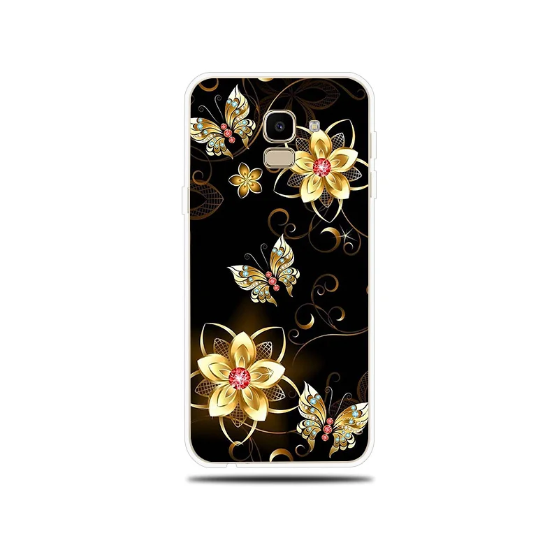 Красочные бабочки силиконовый чехол для samsung Galaxy J1 J3 J5 J7 Prime 2017 2016 2015 J4 J6 J8 J2 Pro 2018 |