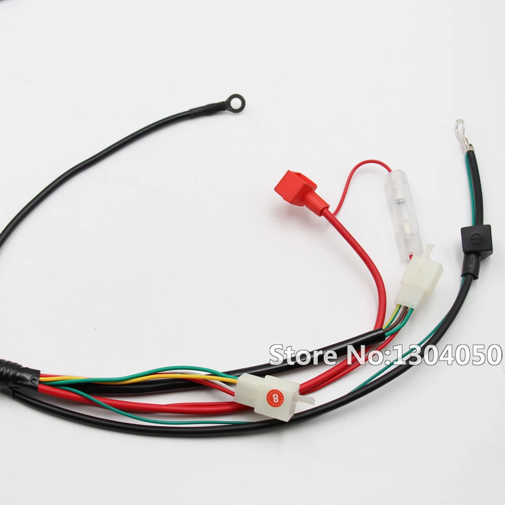 Жгут проводов для двигателя жгут WIRELOOM GY6 125cc 150cc 200cc скутер грязевой квадроцикл