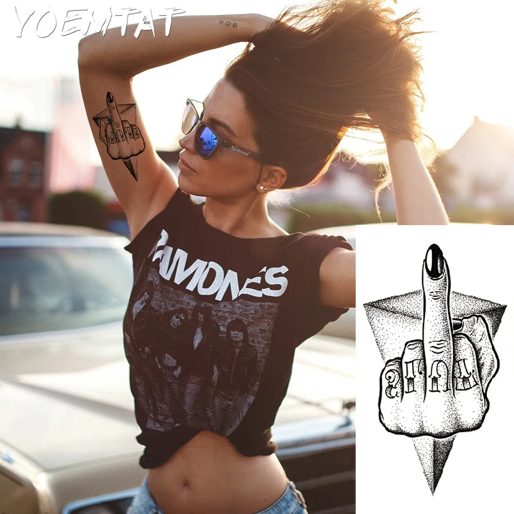 1 шт. водостойкая тату наклейка хна|tattoo sticker|waterproof tattoo stickerhenna temporary tattoos |