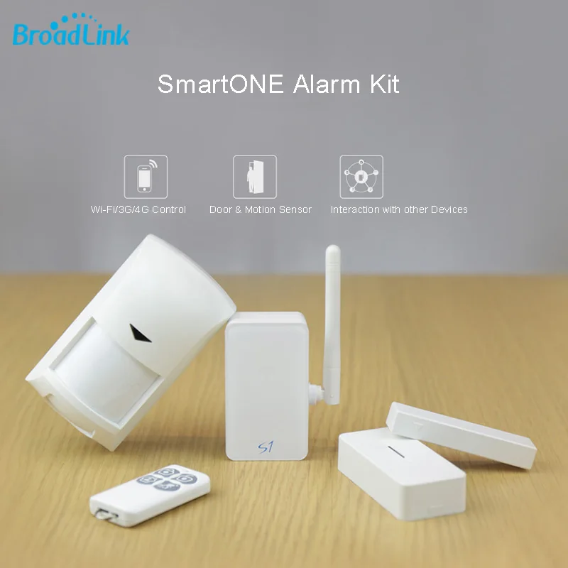 Система сигнализации и безопасности Broadlink S1 S1C SmartOne датчик движения для умного