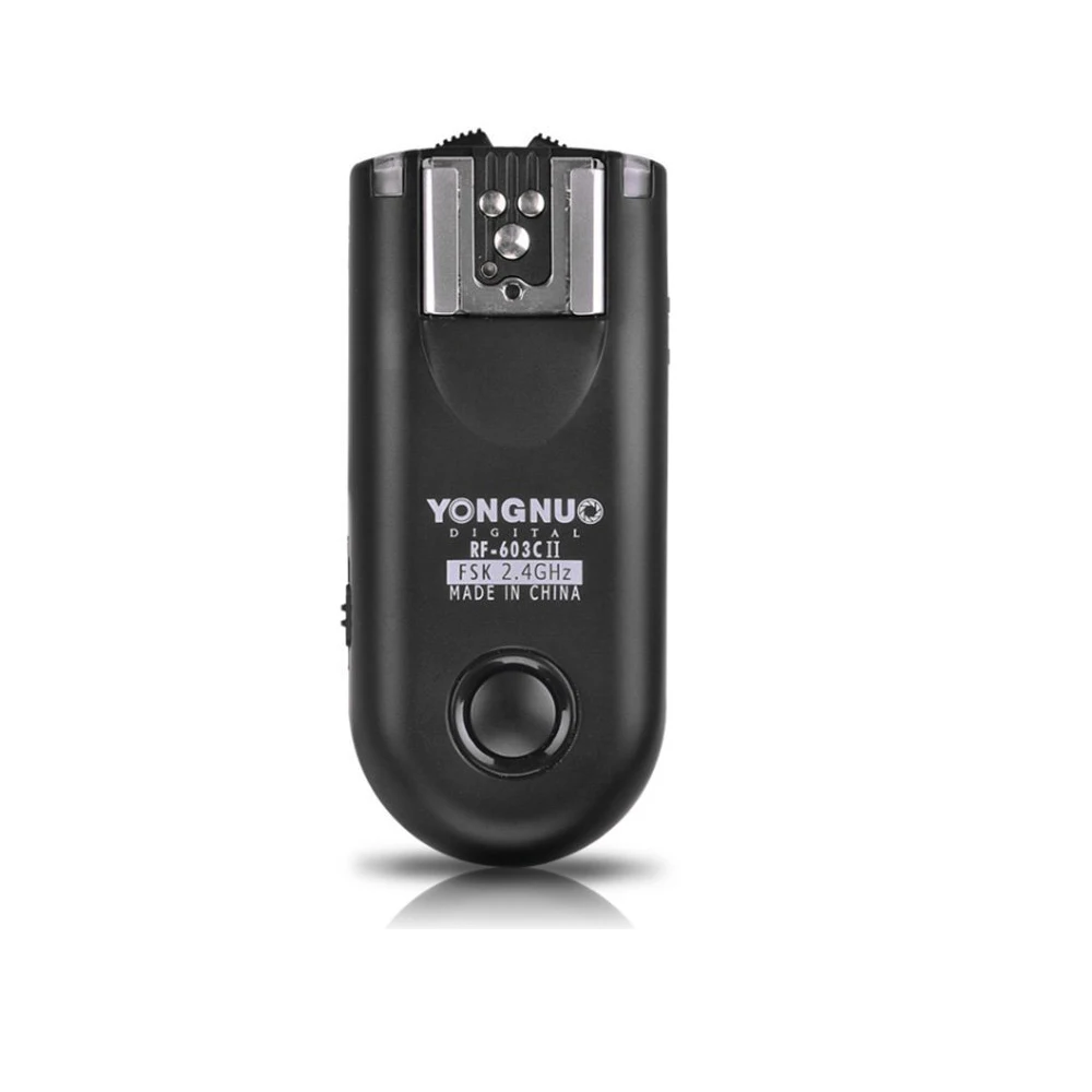 YONGNUO RF-603 II Flash Trigger 2 трансивера набор спуска затвора для Canon Nikon Pentax DSLR камеры RF-603 II C1 C3 N1 N3 6D - Цвет: FOR NIKON  N3 1PCS