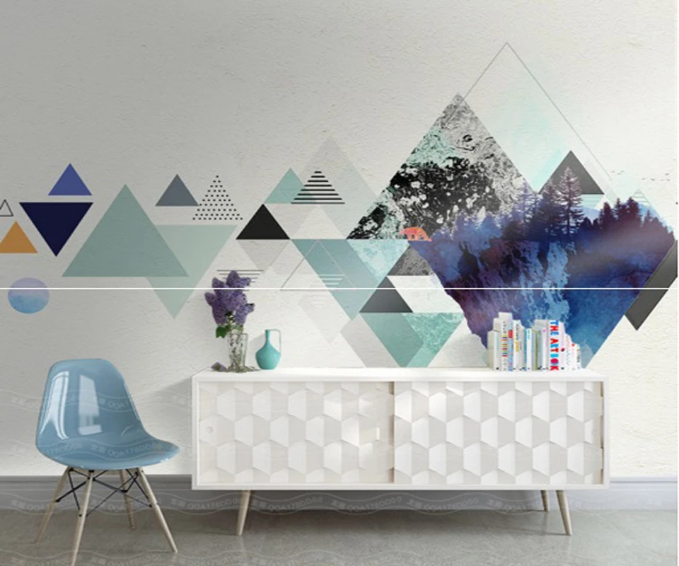 

wallpapers modern modern custom 3d abstract minimalist nordic simple fresh photo painting for living room bedroom background
