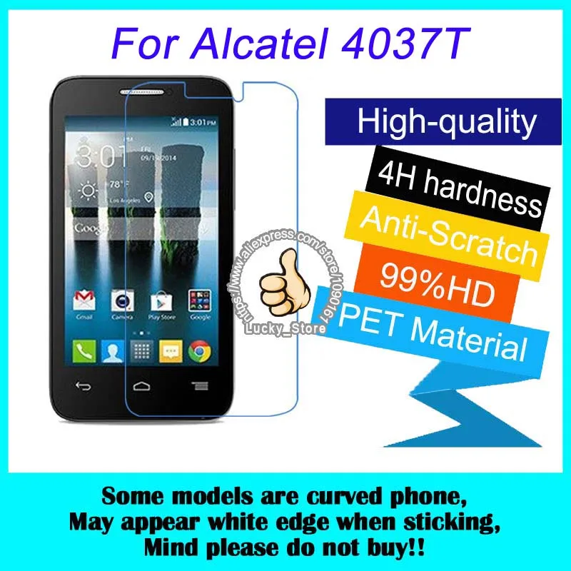 10 шт./лот для Alcatel 4030D 4030E 4032D 4033D 4035X 4037A 4037 т 4045D 4109X 5010D 5017 высокий ясный протектор