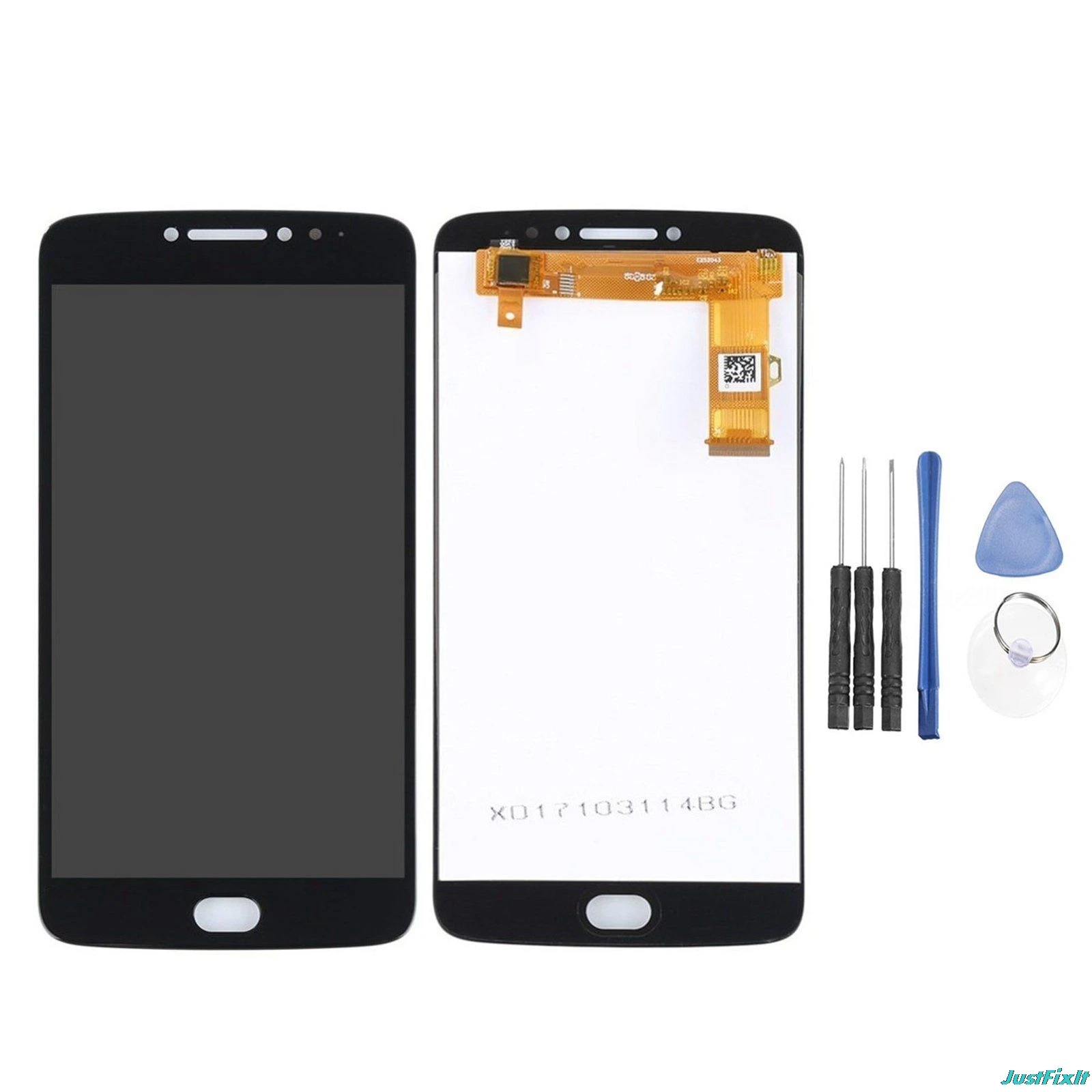 ЖК-дисплей и дигитайзер сенсорного экрана с рамкой в сборе для Motorola Moto E4 Plus XT1770