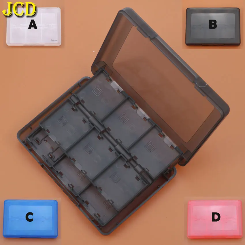 JCD 28 в 1 игровая Карта памяти Чехол Жесткий Пластик Micro SD Держатель для Nod NDS NDSi 3DS LL XL хранение картриджей коробка