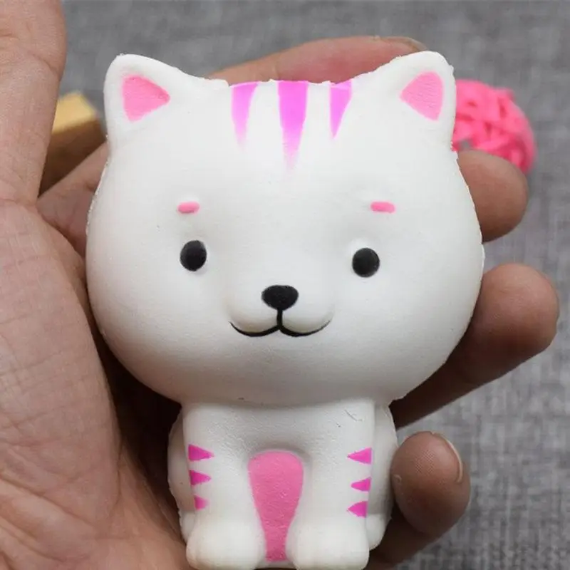 8 5 см имитация модели мини молочного кота гигантская мягкая медленно