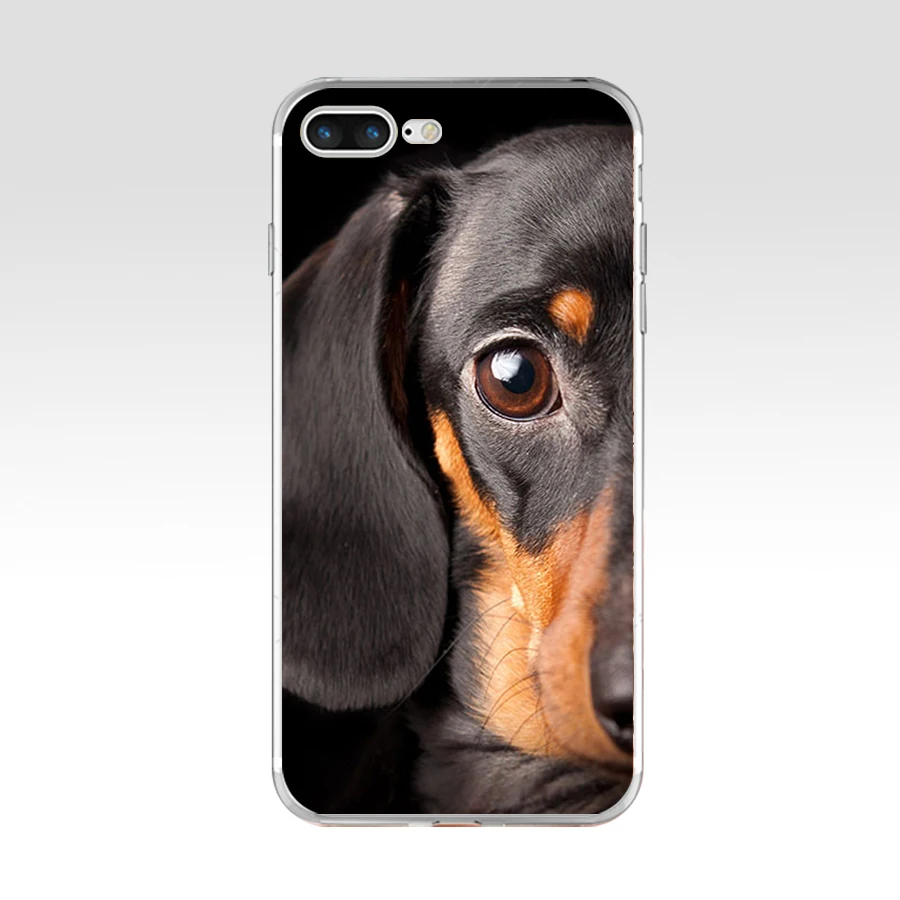 52AQ Beagle Собака Щенок Мягкий ТПУ силиконовый чехол для Apple iPhone 6 6s 7 8 plus