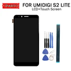 6,0 дюймовый ЖК-дисплей UMIDIGI S2 LITE + кодирующий преобразователь сенсорного экрана в сборе 100% Оригинальный Новый ЖК-дисплей + сенсорный дигитайзер для UMI S2 LITE + Инструменты