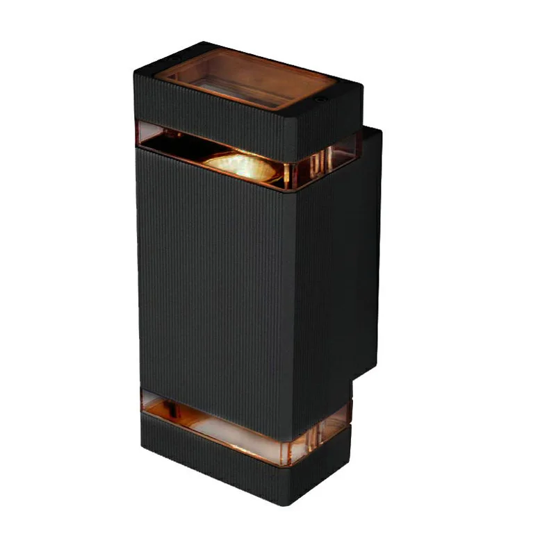 Вверх/вниз крытый/открытый наружный настенный светильник для зала бра набор