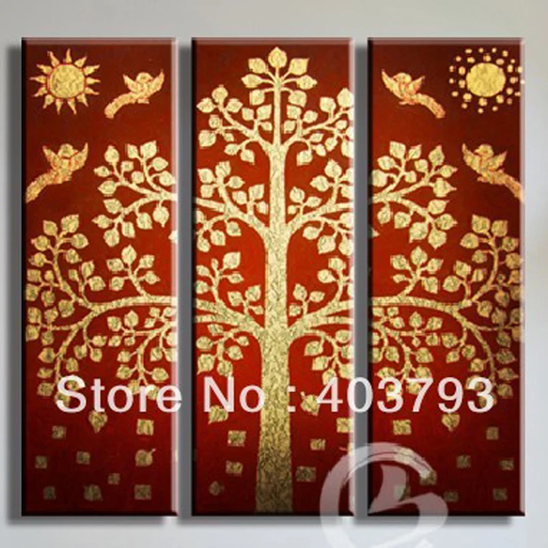 

Modern abstract Oil Painting On Canvas huge wall art gold lime Decorative Pictures Painting Art Home Decor