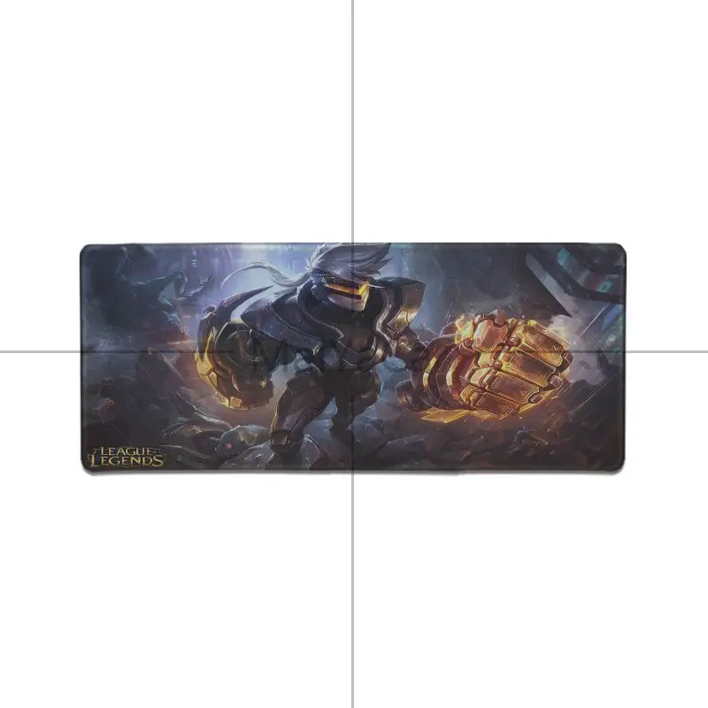 Игровой коврик для мыши MaiYaCa Vi League of Legends из натурального каучука Настольный