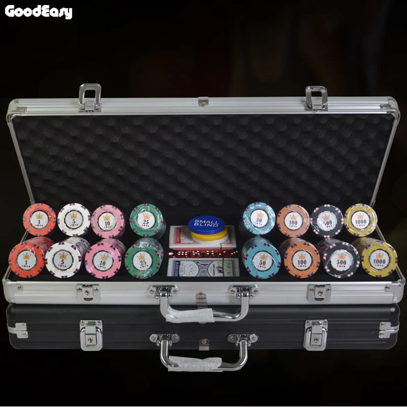 100 шт. три Цвет развлечения Техасский холдем глины с железными высококлассные