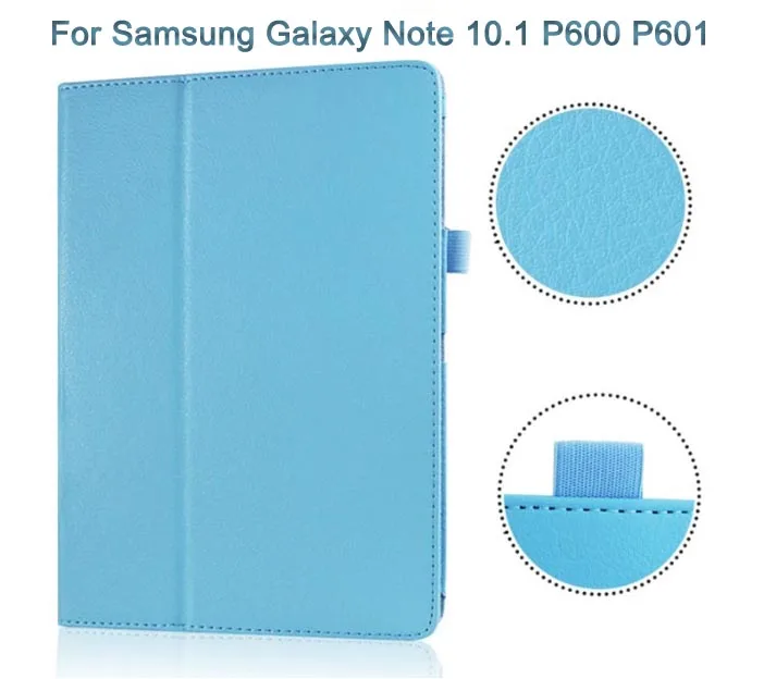 Ультратонкий чехол из искусственной кожи для Samsung Galaxy Note 10 1 2014 Edition P600 P601