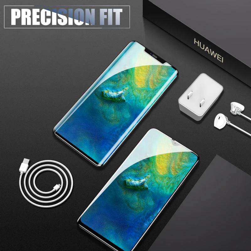 Закаленное стекло 30D с полным покрытием для Huawei Mate 20 20X 10 Pro Lite 9 P Smart 2019 защитная