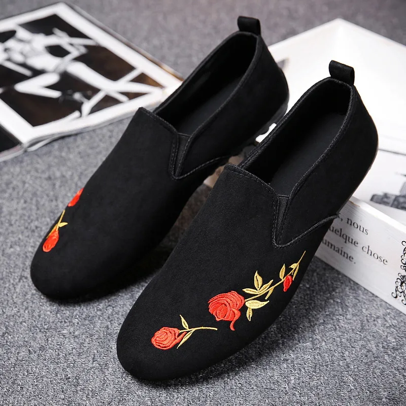 

New 2018 Fashion Mens Shoes Outdoor Men loafers Walking Shoes Black Men Casual Shoes Men Leather Shoes For Men Flats