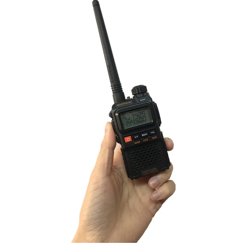 BAOFENG UV-3R+ Plus мини-рация UHF VHF Двухдиапазонная портативная Любительская CB радио Мобильный приемопередатчик UV3R Plus сканер радиостанция