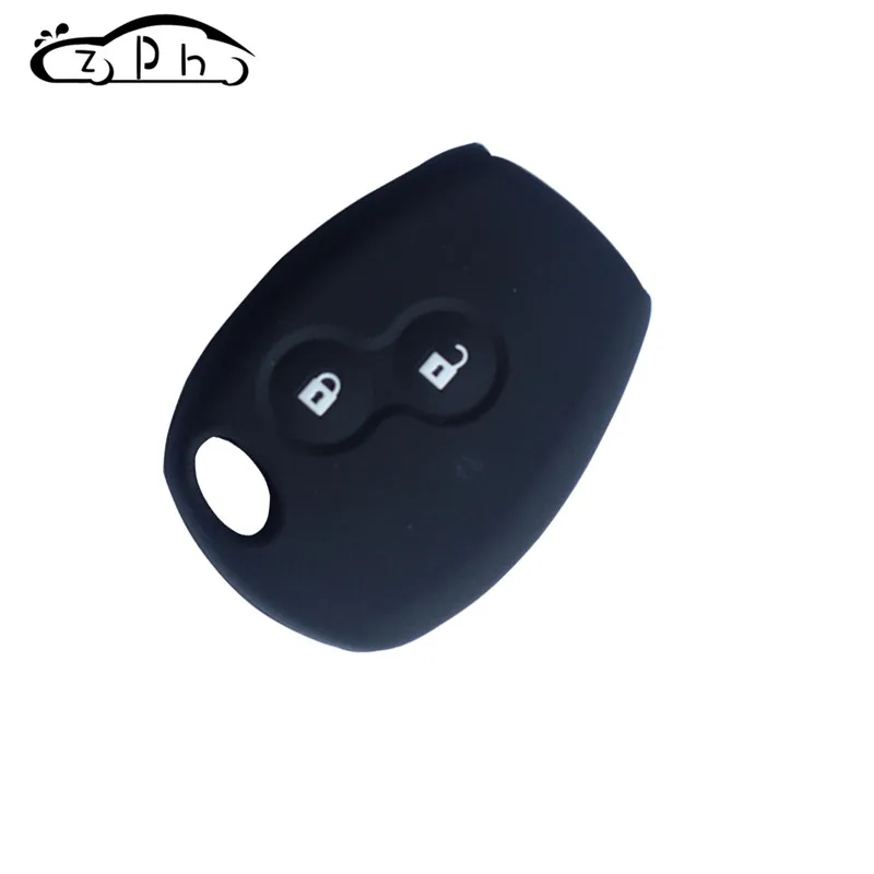 Силиконовый чехол для автомобильного ключа с 2 кнопками Renault Clio Scenic Megane Duster Sandero