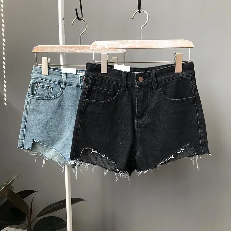 Женские прямые короткие джинсы NFIVE брендовые модные в Корейском стиле с