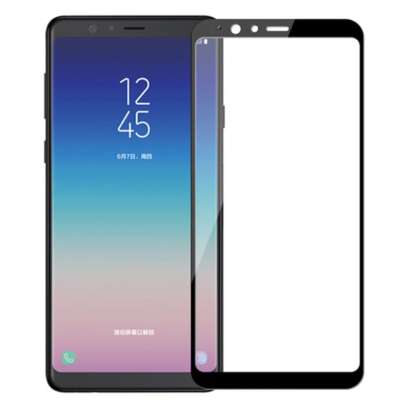 2 шт./лот полный охват Экран протекторы для samsung Galaxy A8 Star A9 царапинам Защитная