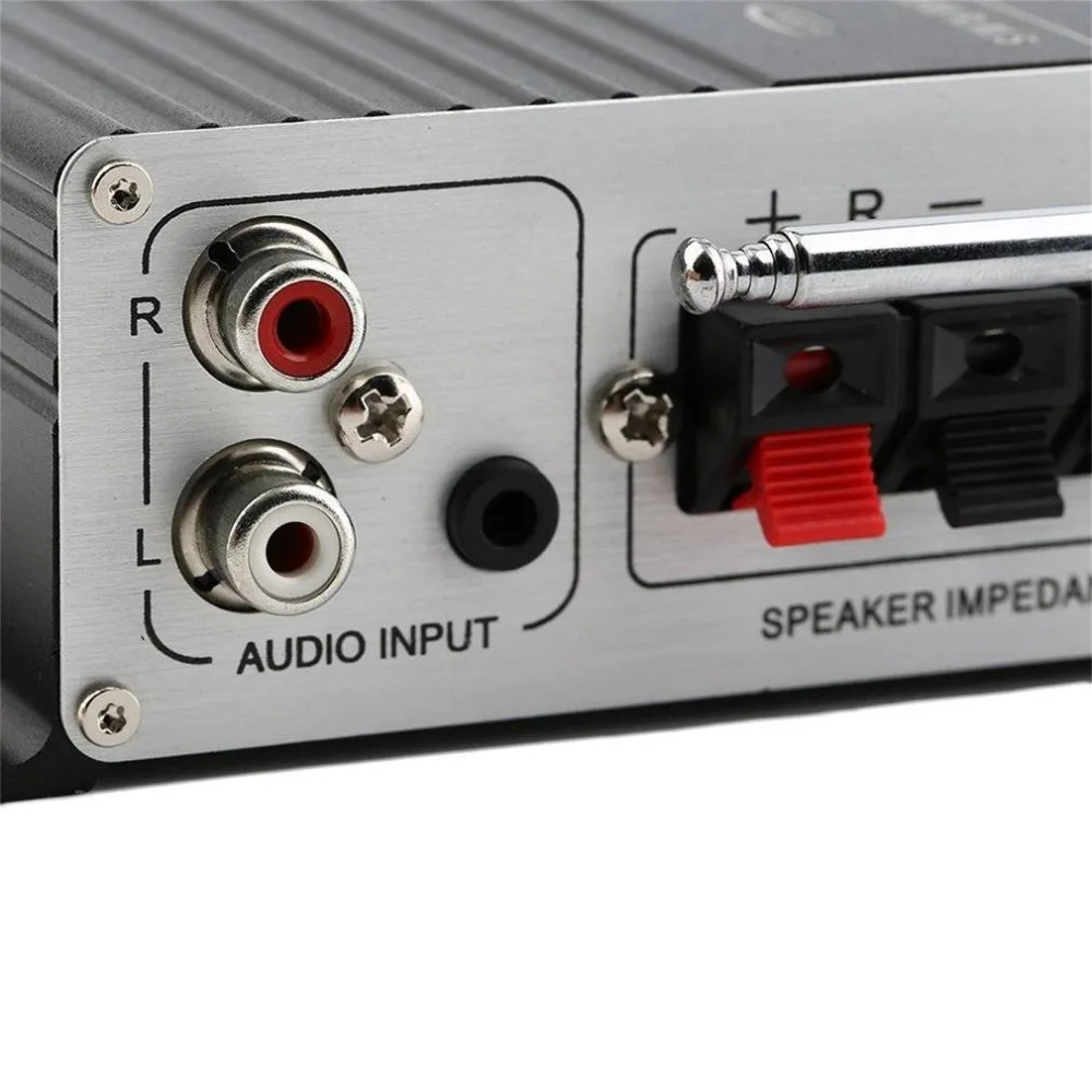 12 В автомобиля MP3 Hi Fi стерео аудио усилитель с USB Порты и разъёмы DVD FM MMC|Комплекты