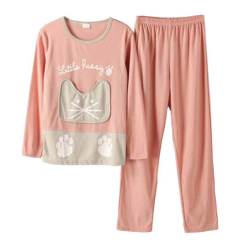 Новинка осенние женские пижамные комплекты для девочек зимняя женская одежда