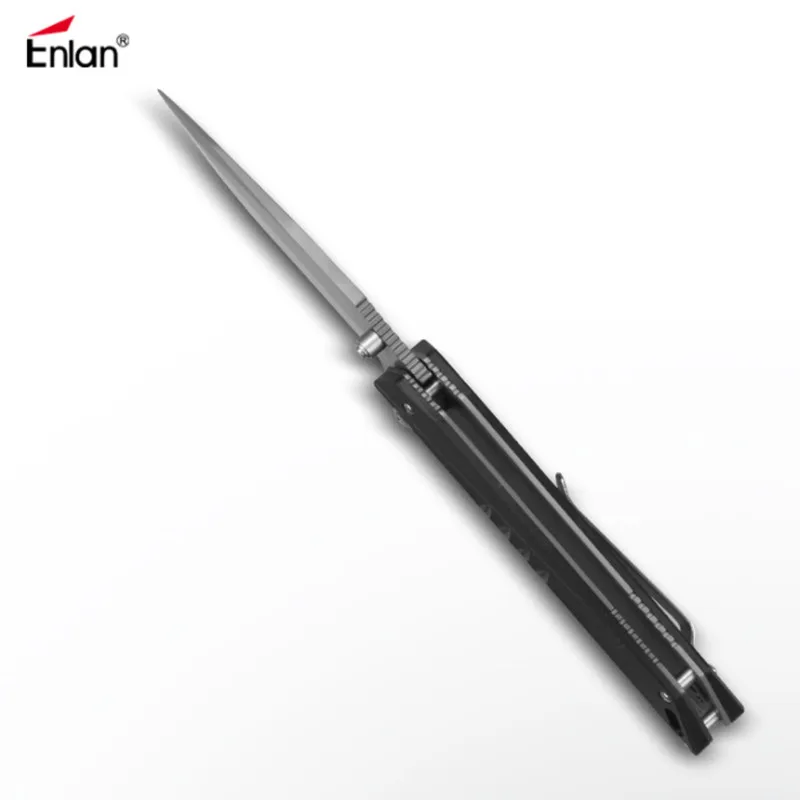 58-60HRC Enlan EW107 8cr13 G10 или складной нож с деревянной ручкой инструмент для выживания