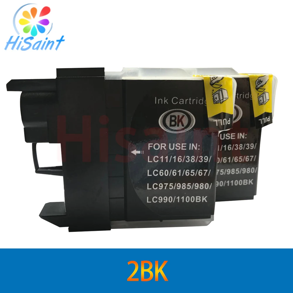 Чернильный картридж для принтера Brother LC38 LC11 LC61 2 шт. DCP J140W/145C/165C/185C/195C/197C/365 Ink jet|brother