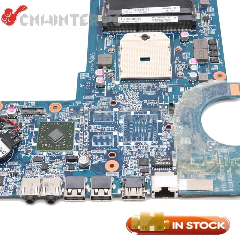 NOKOTION DA0R23MB6D0 649948 001 основная плата для Hp Pavilion G4 G6 G7 материнская ноутбука FS1