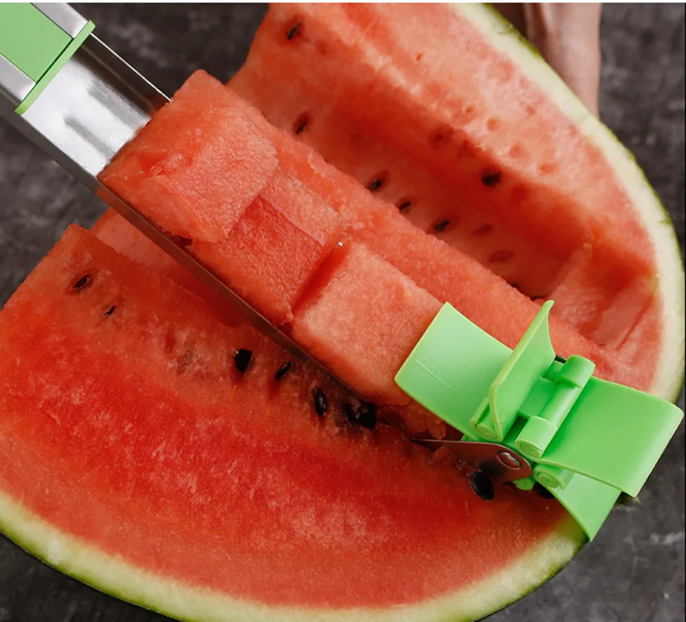 Новый фруктовый арбуз дыня Cantaloupe нержавеющая сталь резак слайсер кухонный