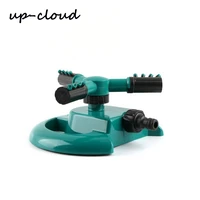 1pc up cloud plastic 360 degree rotating sprinkler garden irrigation lawn watering 16mm soft hose sprayer 12 quick connector