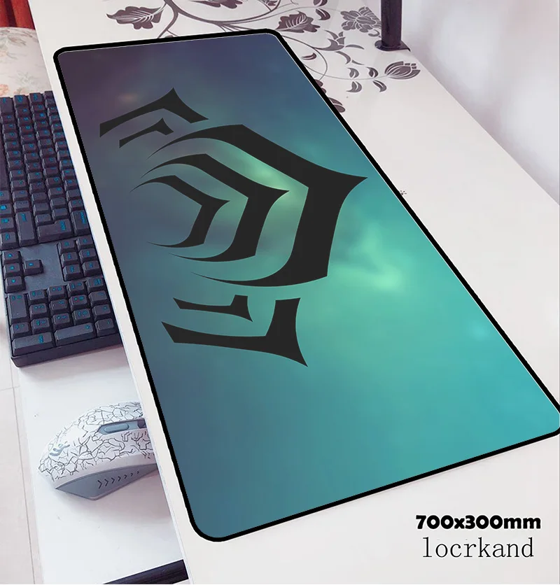 Коврик для мыши warframe 70x30 см игровой коврик в стиле аниме толстый Настольный офиса