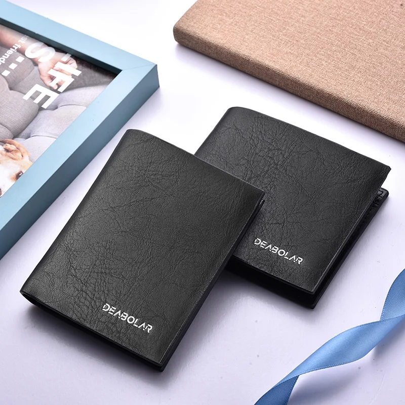 Youda оригинальный короткий мужской бумажник личные бумажники ультратонкий