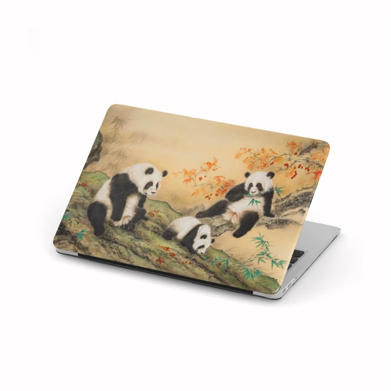 Защитный жесткий чехол для ноутбука KOPWO Animal Panda серии Apple Macbook New Air Pro 11 12 13 3 15 4