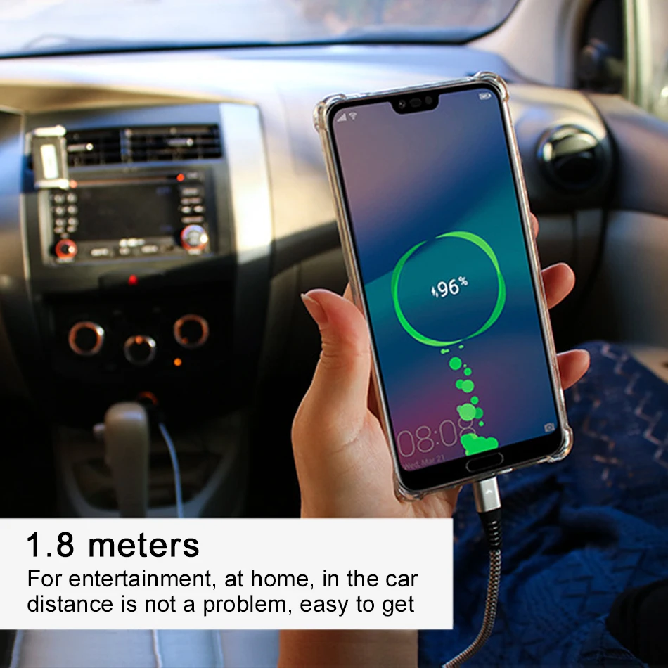 Кабель usb type-C для быстрой зарядки, кабель USB C для телефона, 0,3 м, 1,2 м, 1,8 м, шнур для быстрой зарядки и передачи данных для samsung power Bank, Мобильные кабели