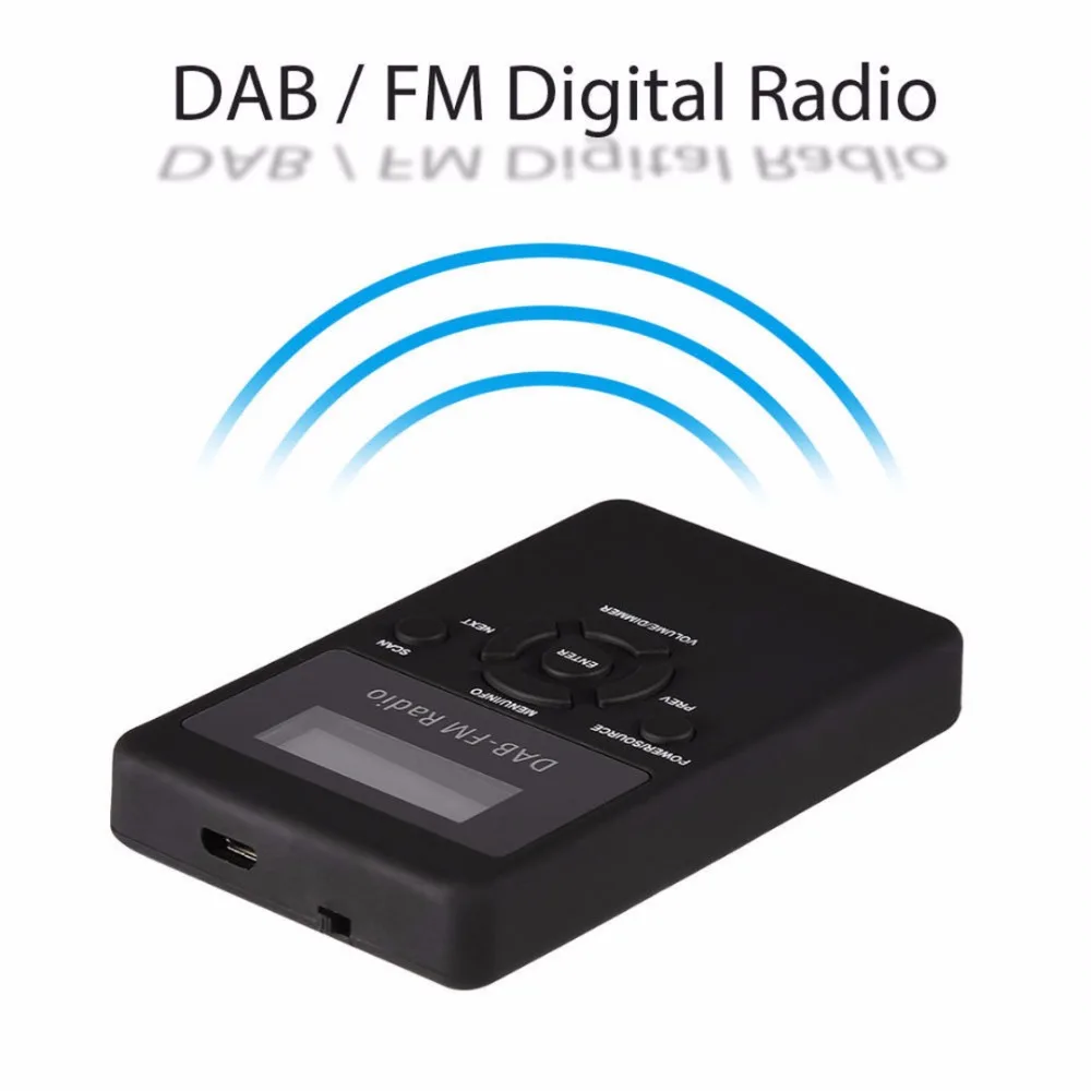 Автомобильный DAB + радиоприемник FM станция Громкая связь Bluetooth MP3 плеер со