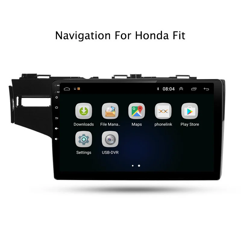 9 &quot2.5D IPS Android 8 1 автомобильный DVD GPS плеер для Honda Fit 2014 2015 2016 2017 2018 Радио стерео
