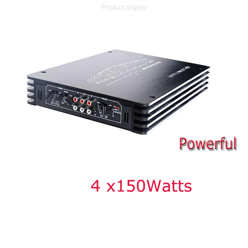 Topest Mosfet класса AB высокой мощности автомобильный усилитель 4ch 4x150watts усилители