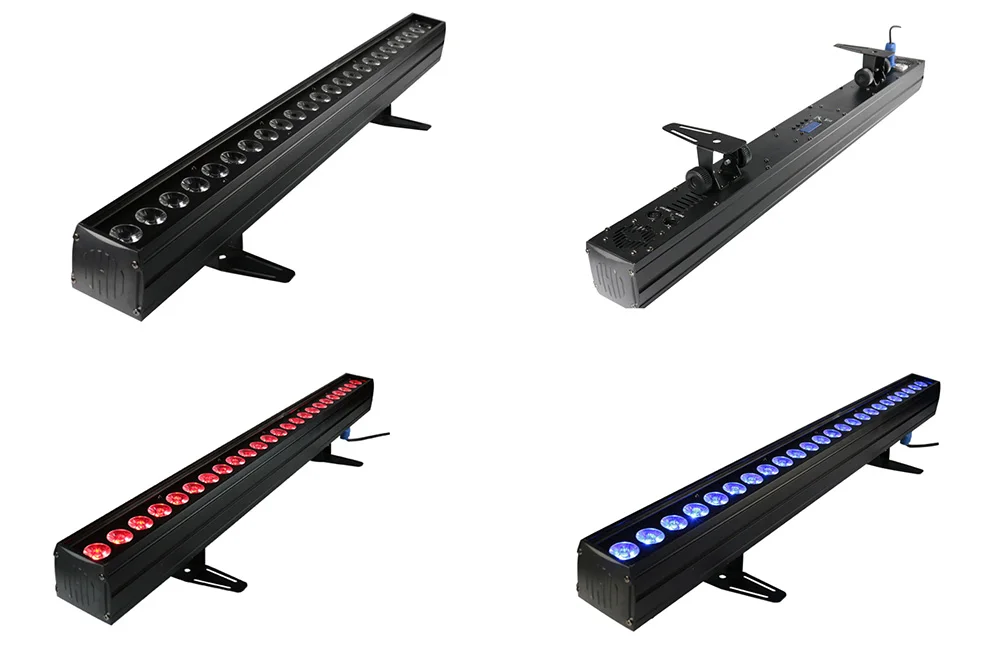 Imrex Горячая 18*12 Вт RGBWA+ UV 6в1 светодиодный светильник для бара сценический светильник длина 1 м DMX светодиодный светильник для бара светильник для дискотеки