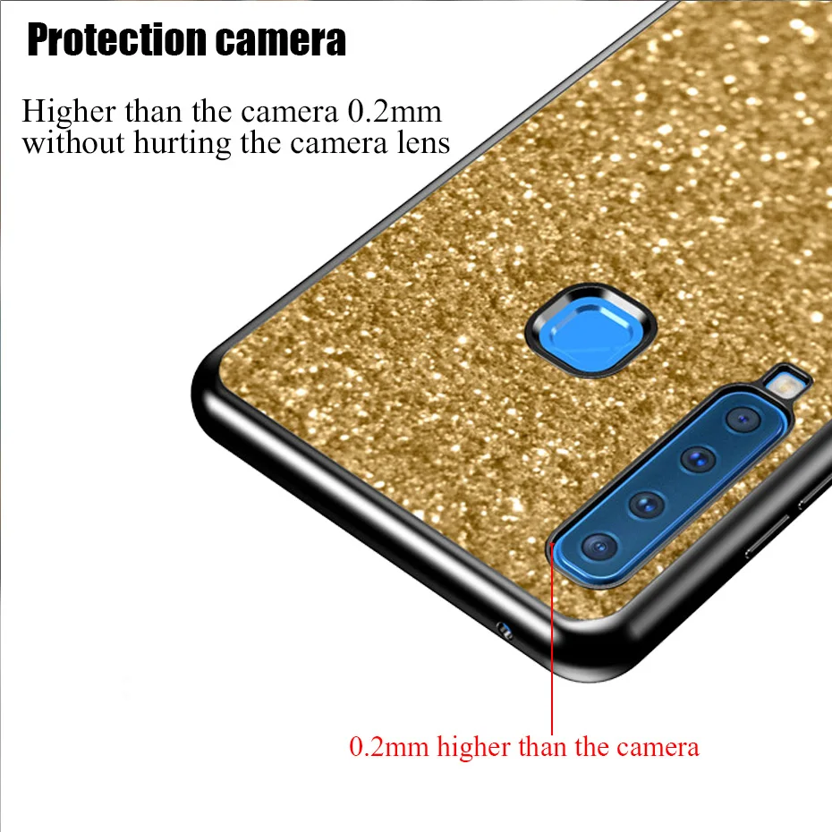 Блестящий чехол для Samsung Galaxy S10 lite S9 S8 J3 J5 J7 A3 A5 2017 2016 J2 J4 J6 Plus J8 A8 A6 A7 A9 2018 Grand